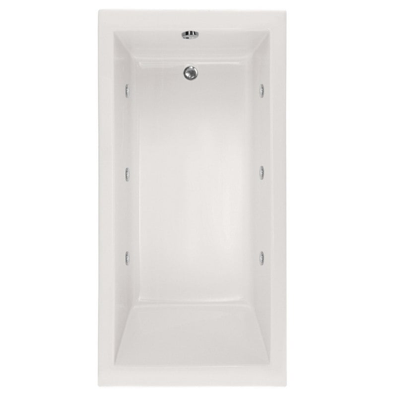 HYDRO SYSTEMS LAC6036AWP DESIGNER COLLECTION LACEY 60 X 36 INCH ACRYLIC DROP-IN BATHTUB WITH WHIRLPOOL SYSTEM