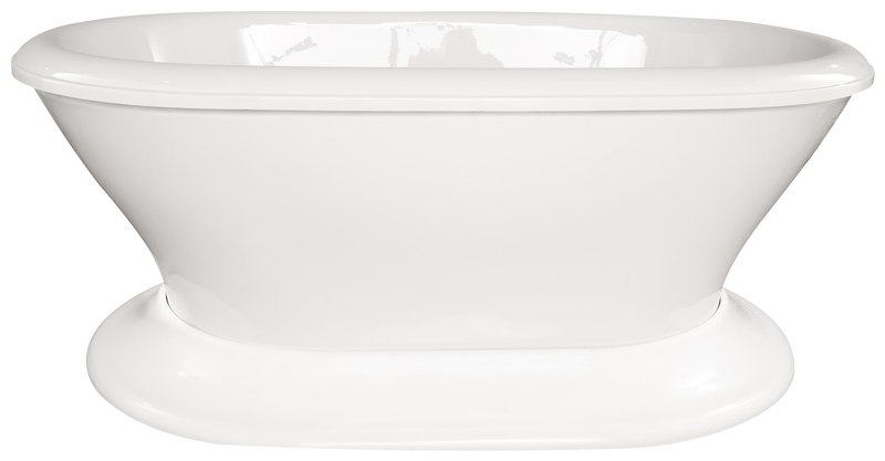 HYDRO SYSTEMS LAU7040ATA DESIGNER COLLECTION LAUREN 70 X 40 INCH ACRYLIC FREESTANDING BATHTUB WITH THERMAL AIR SYSTEM
