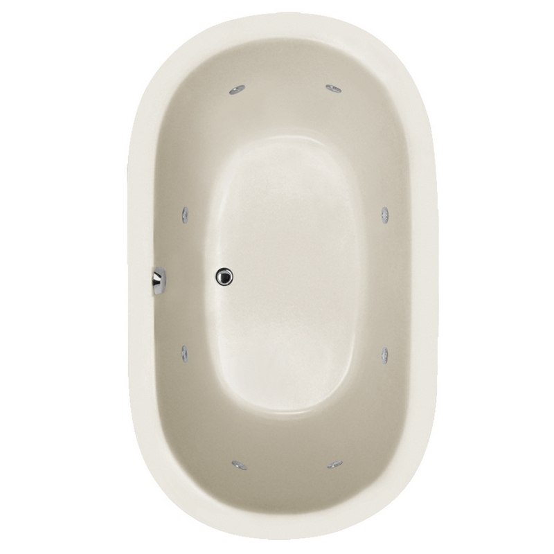 HYDRO SYSTEMS LIL6642AWP DESIGNER COLLECTION LILIANA 66 X 42 INCH ACRYLIC DROP-IN BATHTUB WITH WHIRLPOOL SYSTEM