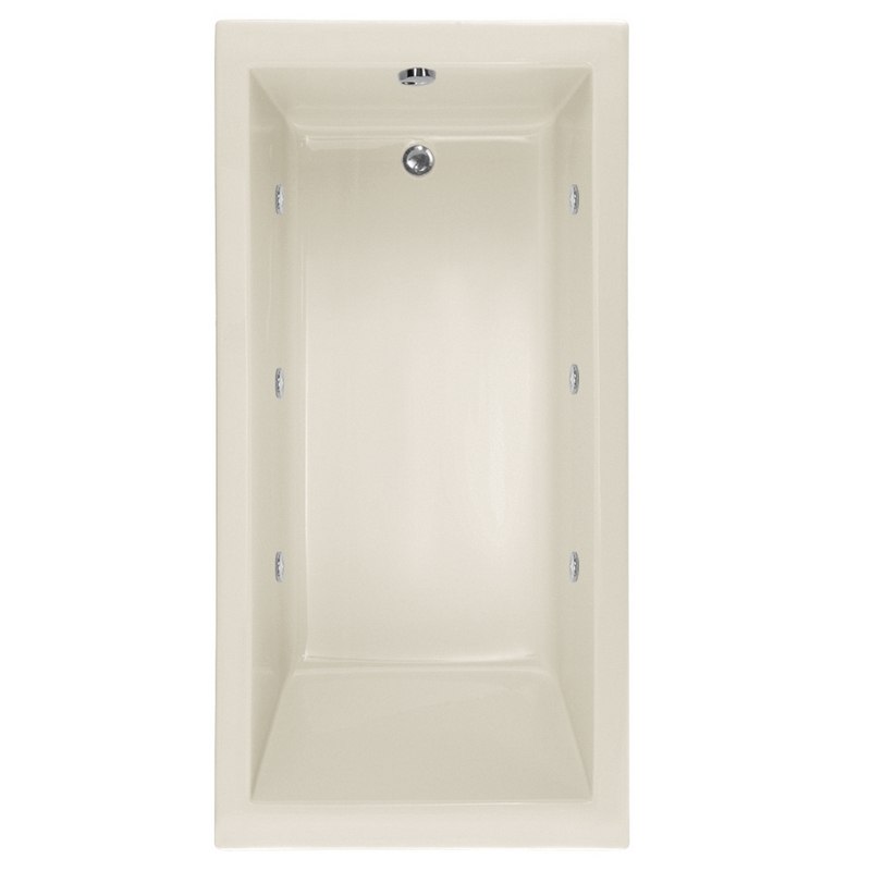 HYDRO SYSTEMS LIN6032WP STUDIO COLLECTION LINDSEY 60 X 32 INCH ACRYLIC DROP-IN BATHTUB WITH WHIRLPOOL SYSTEM