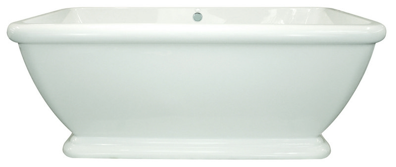 HYDRO SYSTEMS MRC6636ATA DESIGNER COLLECTION ROCKWELL 66 X 36 INCH ACRYLIC FREESTANDING BATHTUB WITH THERMAL AIR SYSTEM