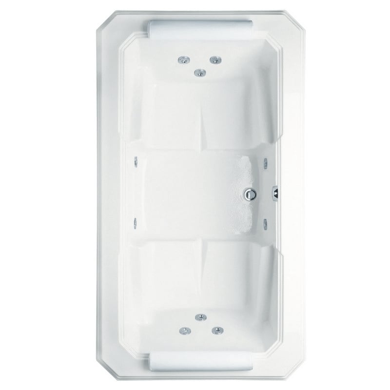 HYDRO SYSTEMS MYS7844AWP DESIGNER COLLECTION MYSTIQUE 78 X 44 INCH ACRYLIC DROP-IN BATHTUB WITH WHIRLPOOL SYSTEM