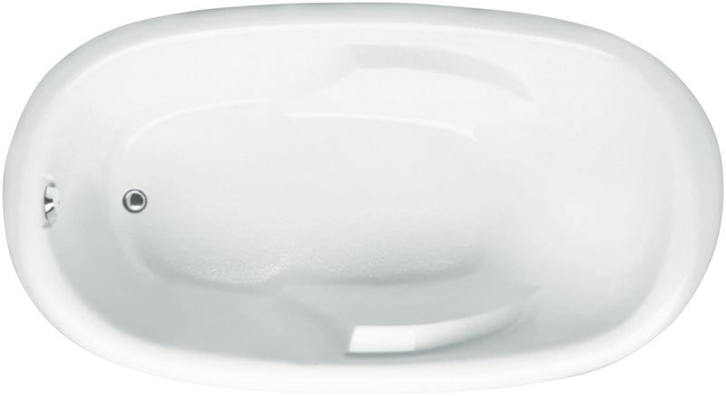 HYDRO SYSTEMS QUA6333STO STON COLLECTION QUARTZ 63 X 33 INCH HYDROLUXE SS DROP-IN BATHTUB