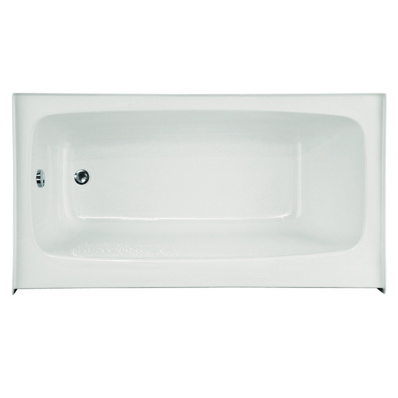 HYDRO SYSTEMS REG5436ATA-LH STUDIO COLLECTION REGAN 54 X 36 INCH ACRYLIC ALCOVE BATHTUB WITH THERMAL AIR SYSTEM , LEFT HAND DRAIN