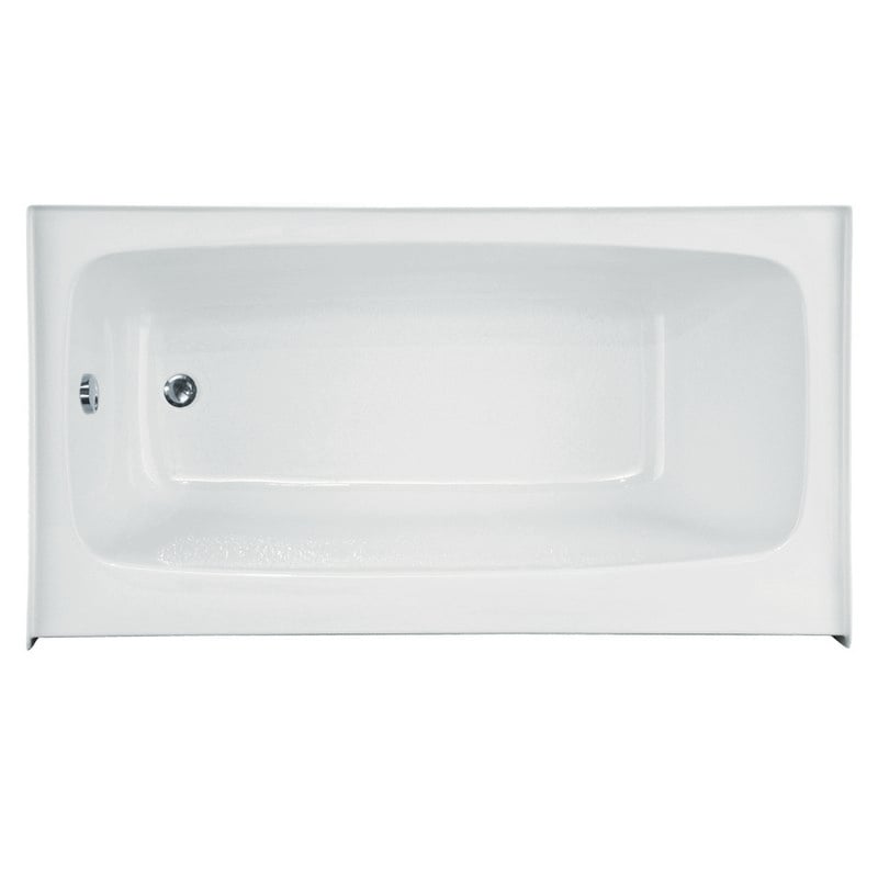 HYDRO SYSTEMS REG5436ATO-LH STUDIO COLLECTION REGAN 54 X 36 INCH ACRYLIC ALCOVE BATHTUB , LEFT HAND DRAIN