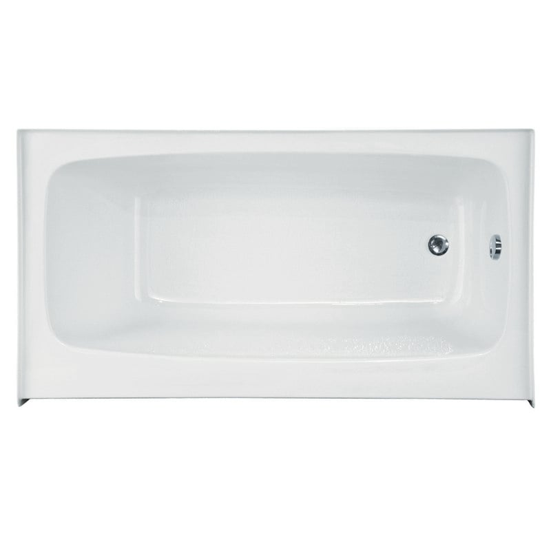 HYDRO SYSTEMS REG6632ATA-RH STUDIO COLLECTION REGAN 66 X 32 INCH ACRYLIC ALCOVE BATHTUB WITH THERMAL AIR SYSTEM , RIGHT HAND DRAIN