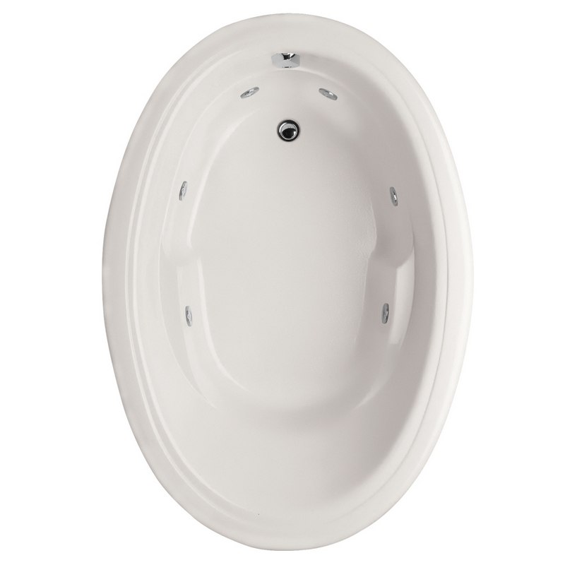 HYDRO SYSTEMS RIL6642ACO DESIGNER COLLECTION RILEY 66 X 42 INCH ACRYLIC DROP-IN BATHTUB WITH COMBO SYSTEM