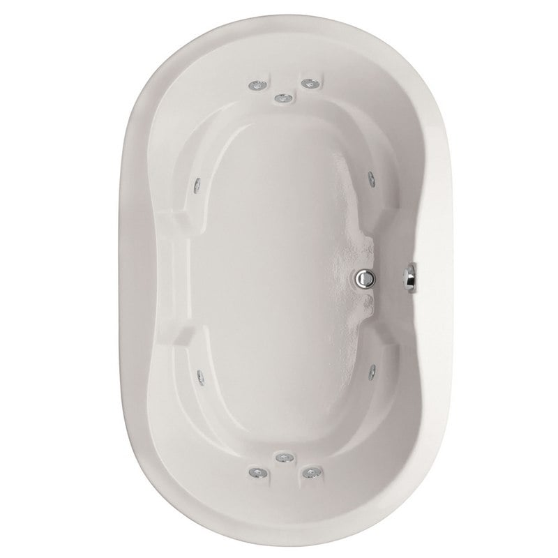 HYDRO SYSTEMS SAV7444ACO DESIGNER COLLECTION SAVANNAH 74 X 44 INCH ACRYLIC DROP-IN BATHTUB WITH COMBO SYSTEM