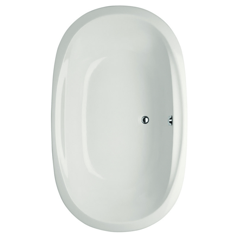 HYDRO SYSTEMS SDO6644ATA STUDIO COLLECTION STUDIO 66 X 44 INCH ACRYLIC DROP-IN BATHTUB WITH THERMAL AIR SYSTEM