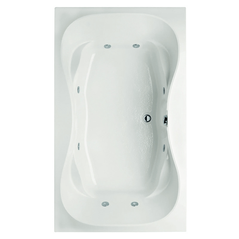 HYDRO SYSTEMS SHG7242AWP STUDIO COLLECTION STUDIO 72 X 42 INCH ACRYLIC DROP-IN BATHTUB WITH WHIRLPOOL SYSTEM