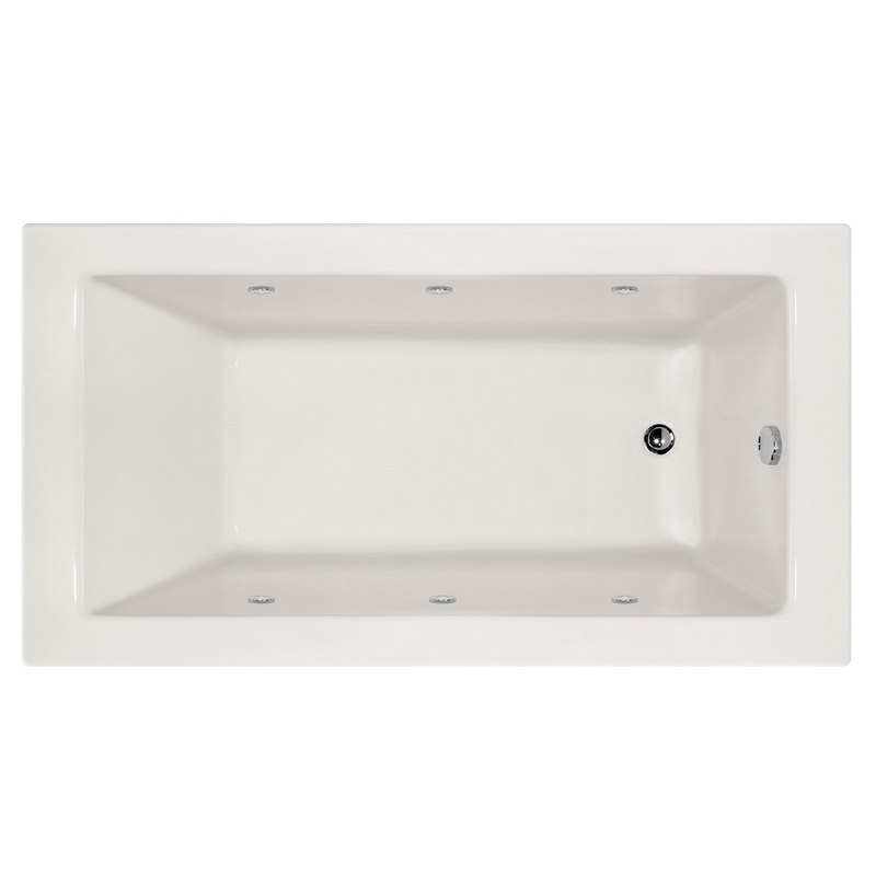 HYDRO SYSTEMS SYD6030ACO-RH DESIGNER COLLECTION SYDNEY 60 X 30 INCH ACRYLIC ALCOVE BATHTUB WITH COMBO SYSTEM , RIGHT HAND DRAIN