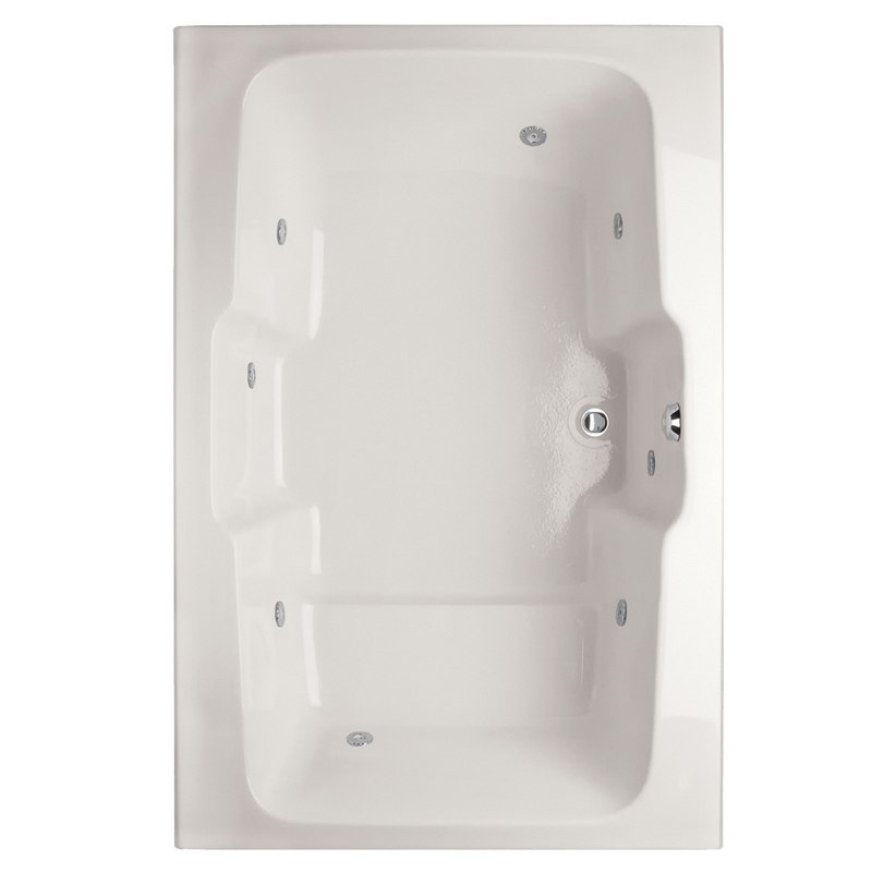 HYDRO SYSTEMS VIC7348ACO DESIGNER COLLECTION VICTORIA 73 X 48 INCH ACRYLIC DROP-IN BATHTUB WITH COMBO SYSTEM