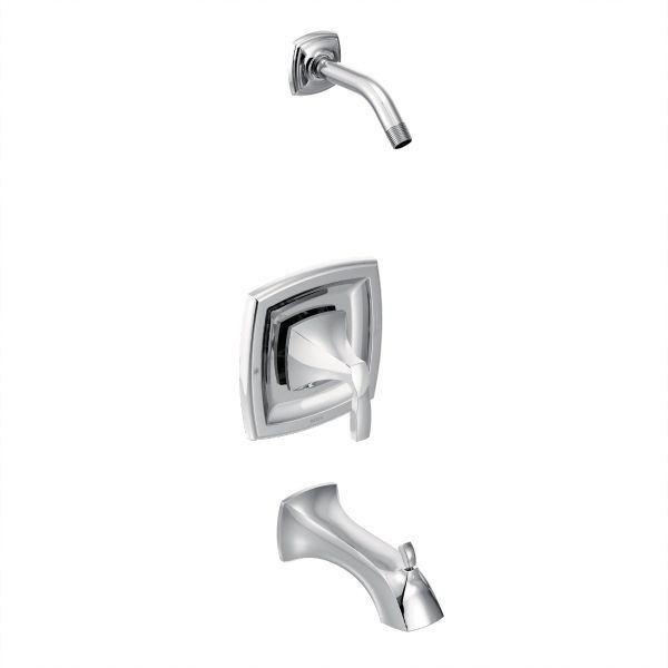 MOEN T2693NH VOSS POSI-TEMP PRESSURE BALANCE TUB AND SHOWER PACKAGE, NO SHOWERHEAD