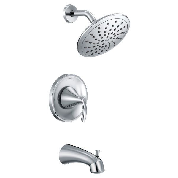 MOEN T2843EP GLYDE ECO-PERFORMANCE POSI-TEMP PRESSURE BALANCE TUB AND SHOWER PACKAGE