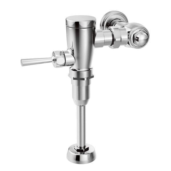 MOEN 8312M10 MDURA 3/4 INCH URINAL MANUAL FLUSH VALVE IN CHROME, 1.0 GPF