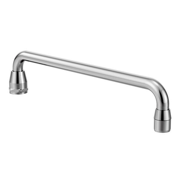MOEN S0010 MDURA 3.13 INCH COMMERICAL DOUBLE BEND SPOUT IN CHROME