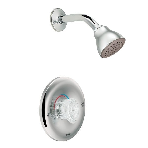 MOEN T182 CHATEAU POSI-TEMP PRESSURE BALANCE SHOWER PACKAGE IN CHROME