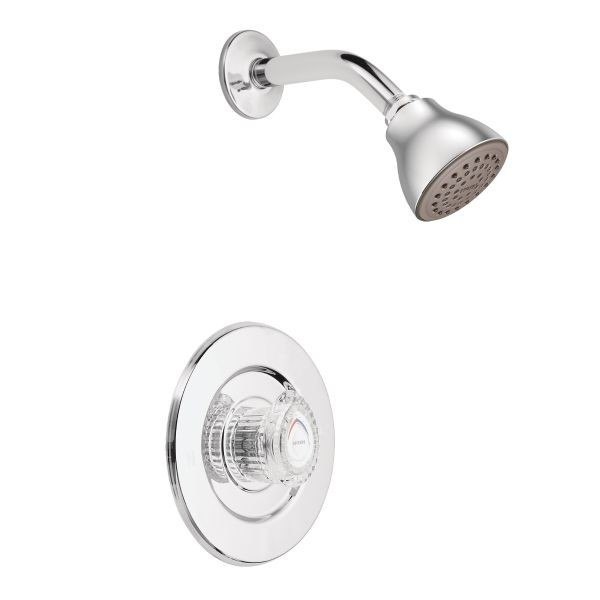 MOEN T473 CHATEAU STANDARD SHOWER PACKAGE IN CHROME