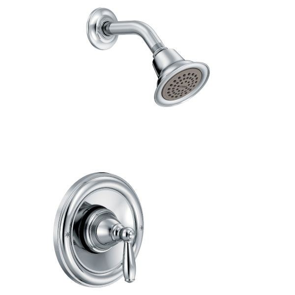 MOEN T62152EP BRANTFORD ECO-PERFOMANCE POSI-TEMP PRESSURE BALANCE TUB AND SHOWER PACKAGE IN CHROME