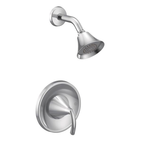 MOEN T62742 GLYDE POSI-TEMP PRESSURE BALANCE SHOWER PACKAGE IN CHROME - CASE OF 12 UNITS