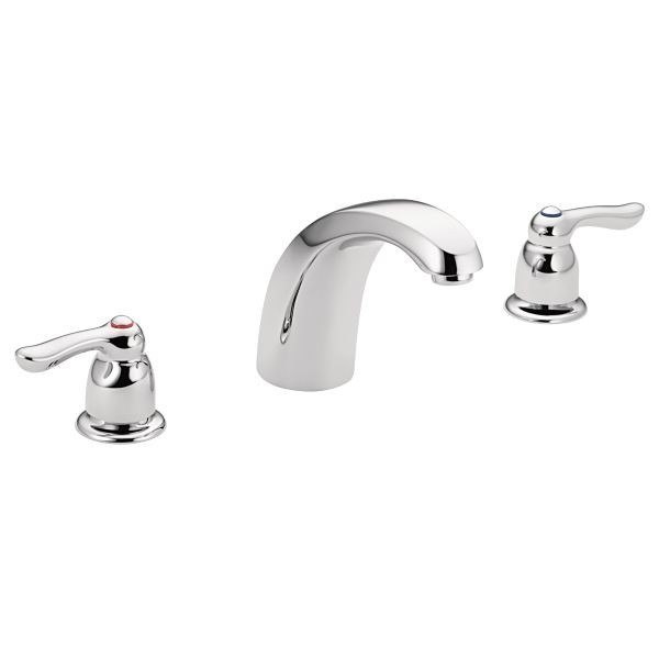 MOEN T994 CHATEAU TWO-HANDLE ROMAN TUB FILLER IN CHROME