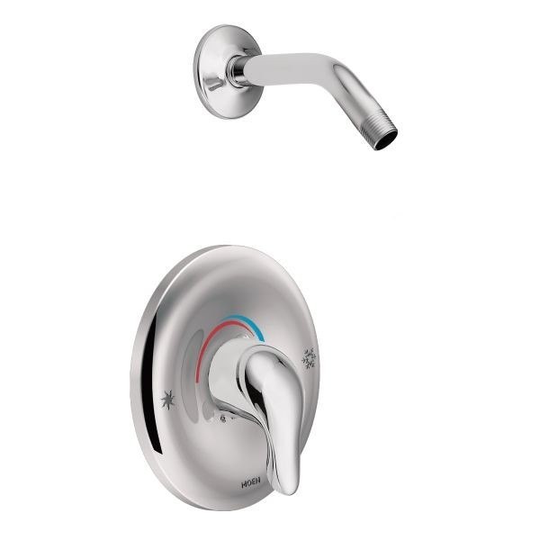 MOEN TL182NH CHATEAU POSI-TEMP PRESSURE BALANCE SHOWER PACKAGE WITHOUT SHOWERHEAD IN CHROME