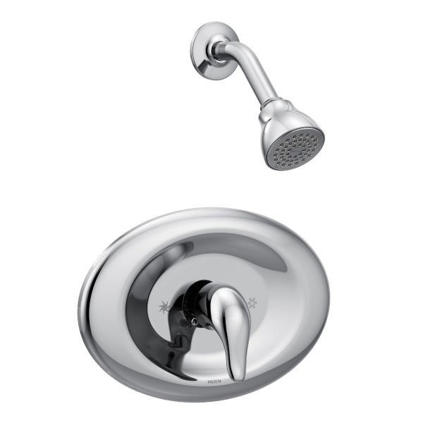 MOEN TL2368EP CHATEAU ECO-PERFORMANCE POSI-TEMP PRESSURE BALANCE SHOWER PACKAGE IN CHROME