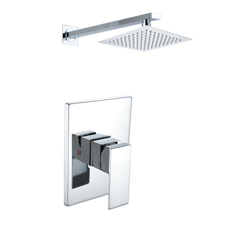 INFURNITURE F-S547W1-CH SHOWER FAUCET SET IN CHROME