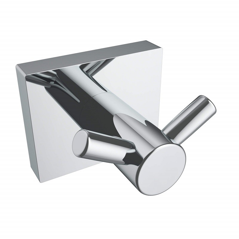 ICO V6225 CRATER DOUBLE TOWEL HOOK