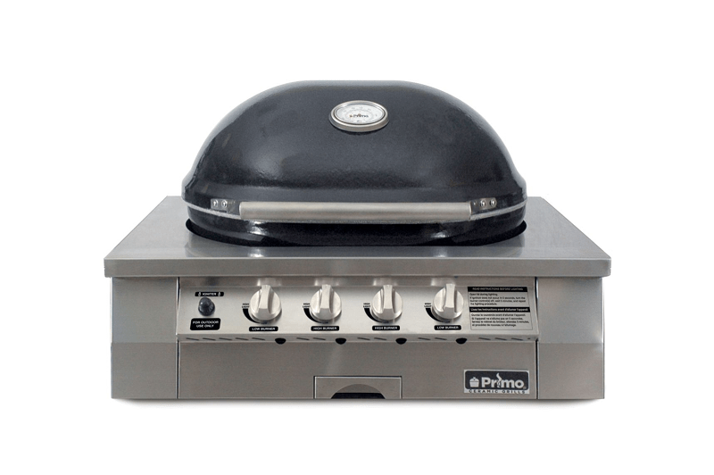 PRIMO CERAMIC GRILLS PGGXLH X-LARGE GAS 420 36-1/2 INCH OVAL CERAMIC GAS GRILL (HEAD ONLY)