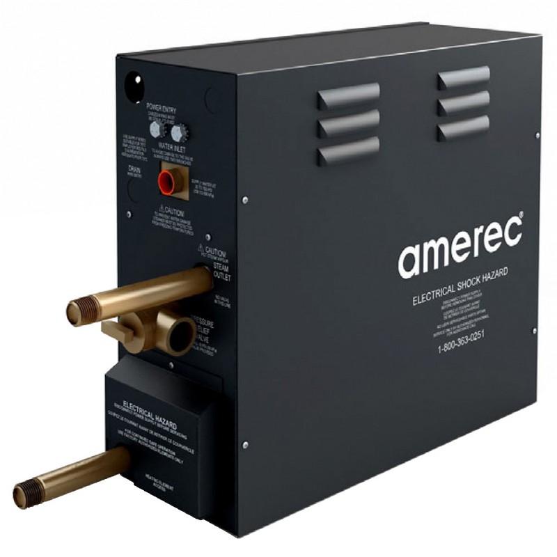 AMEREC 9014-1 AK SERIES 16 1/2 INCH 9.0KW STEAM SHOWER GENERATOR