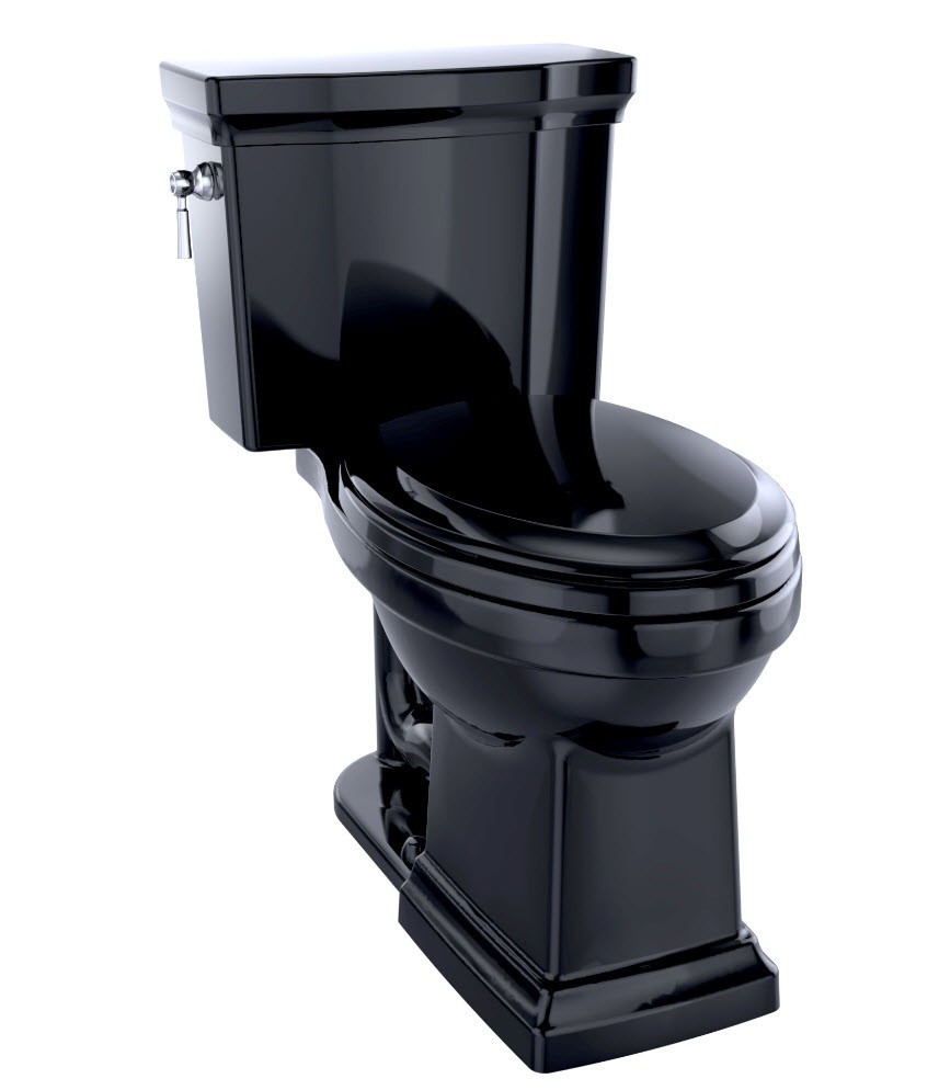 TOTO CST404CUF#51 PROMENADE II 1G TWO-PIECE TOILET - 1.0 GPF WITHOUT CEFIONTECT - EBONY