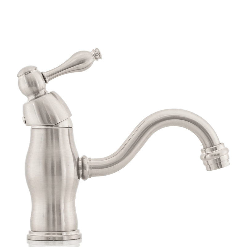 STRICTLY BF500BN SINGLE HANDLE BATHROOM FAUCET IN BRUSHED NICKEL