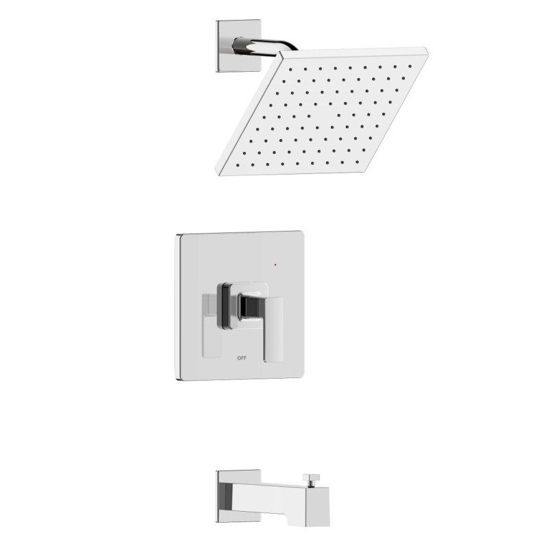 ULTRA FAUCETS UF7070 RIFT SINGLE HANDLE TUB AND SHOWER TRIM