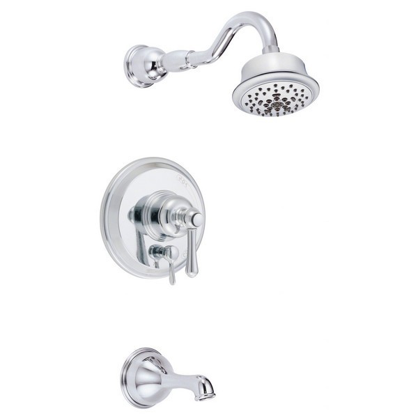 DANZE D512157TC OPULENCE TUB AND SHOWER TRIM KIT WITH 5-FUNCTION SHOWERHEAD, 2.0 GPM