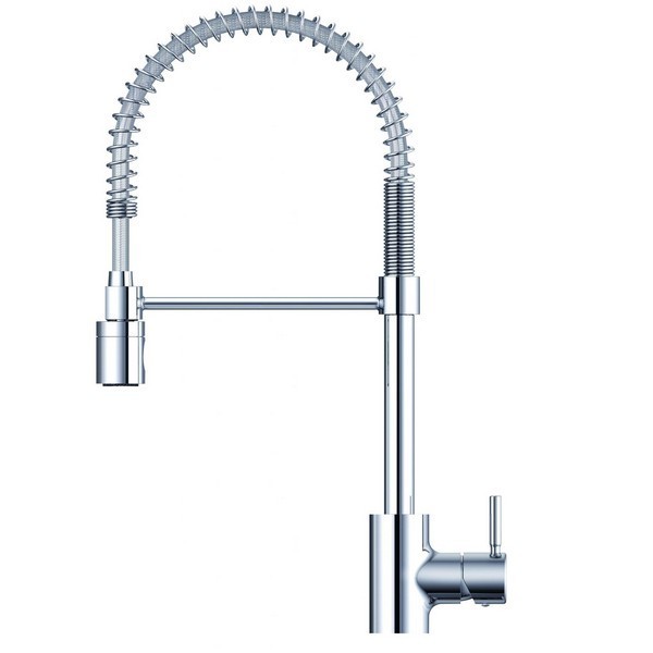 DANZE DH451188 FOODIE SINGLE HANDLE PRE-RINSE PULL-DOWN KITCHEN FAUCET, 1.75 GPM