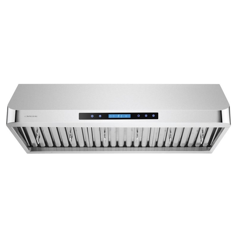 CAVALIERE AIR PRO AP238-PS15-36 36 INCH UNDER CABINET RANGE HOOD IN STAINLESS STEEL