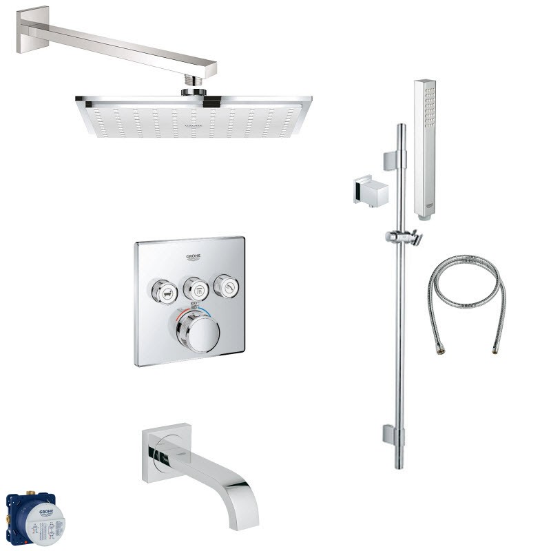 GROHE ALLURE COMBO PACK SHOWER SYSTEM