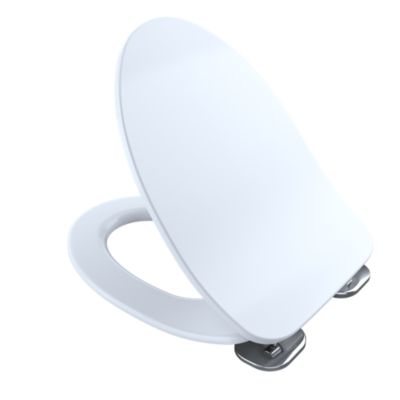 TOTO SS234#01 SOFTCLOSE ULTRA SLIM, NON-SLAMMING TOILET SEAT AND LID IN COTTON WHITE