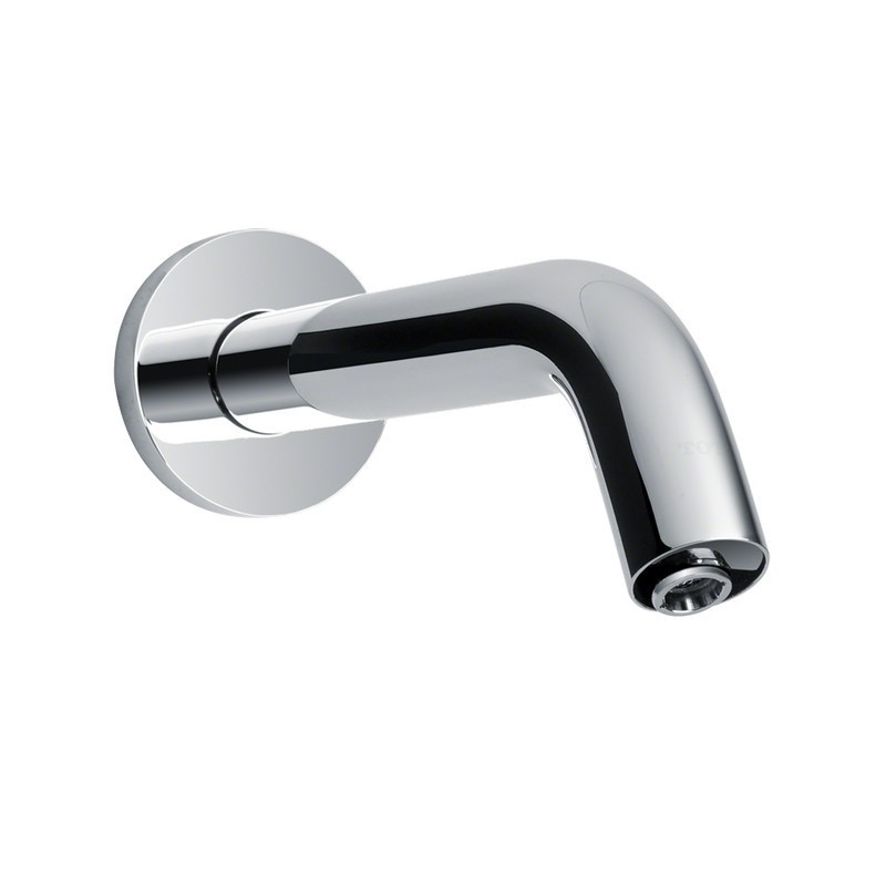TOTO TEL133-D20E#CP HELIX WALL-MOUNT ECOPOWER 0.35 GPM ELECTRONIC TOUCHLESS SENSOR BATHROOM FAUCET IN POLISHED CHROME