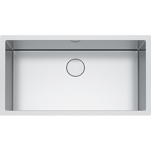 FRANKE PS2X110-33 PROFESSIONAL 2.0 SERIES 35-1/2 INCH UNDERMOUNT SINGLE BOWL STAINLESS STEEL SINK, 16-GAUGE