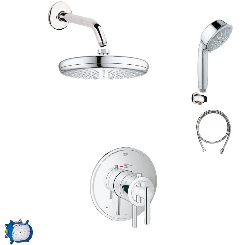 GROHE COSMO COMBO PACK SHOWER SYSTEM