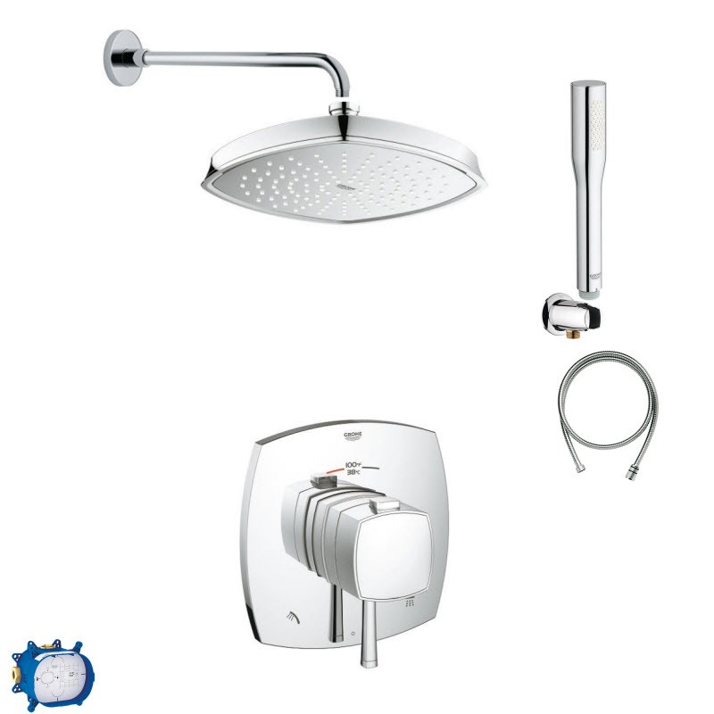 GROHE GRANDERA COMBO PACK IV SHOWER SYSTEM