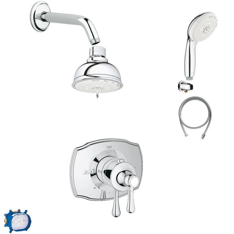 GROHE TEMPESTA COMBO PACK SHOWER SYSTEM