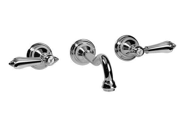 GRAFF G-2531-LM34-T CANTERBURY WALL-MOUNTED LAVATORY FAUCET - TRIM