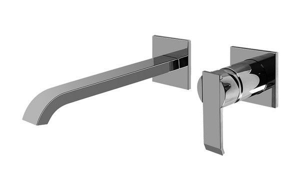 GRAFF G-6236-LM38W-T QUBIC WALL-MOUNTED LAVATORY FAUCET WITH SINGLE HANDLE - TRIM