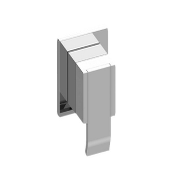 GRAFF G-8098-LM38E1-T QUBIC SQUARE STOP/VOLUME CONTROL TRIM PLATE WITH LEVER HANDLE