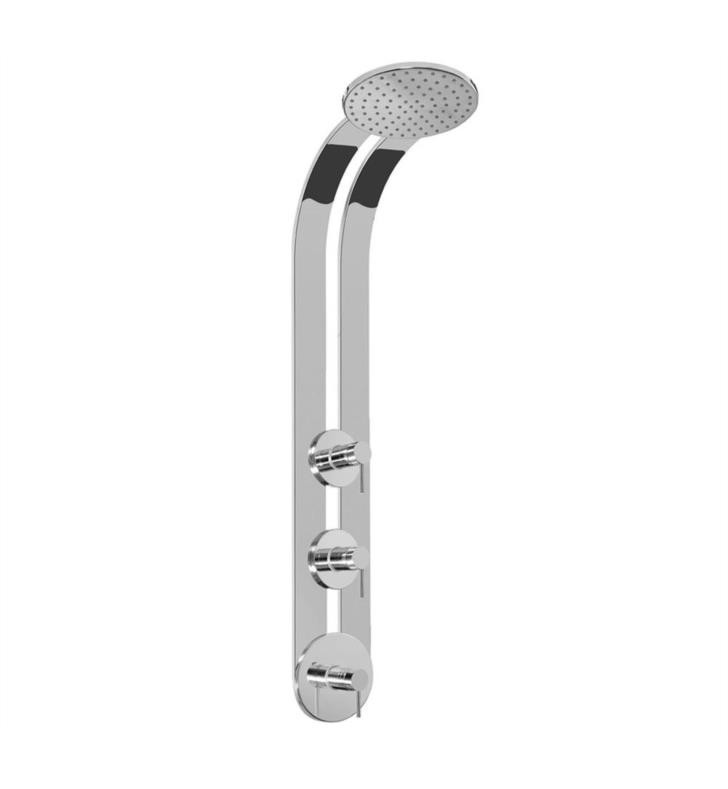 GRAFF G-8800-LM37S-T M.E.25 SHOWER PANEL AND HANDLES