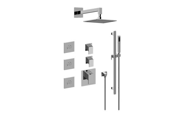 GRAFF GM3.112SH-LM31E0-T SOLAR FULL THERMOSTATIC SHOWER SYSTEM (TRIM ONLY)