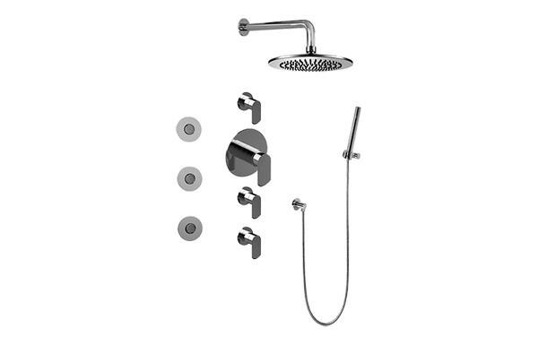GRAFF GB1.122A-LM45S PHASE FULL THERMOSTATIC SHOWER SYSTEM